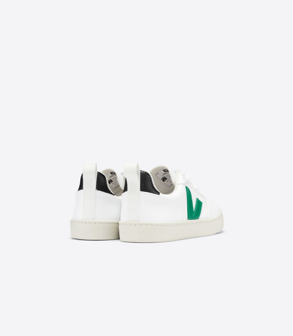 Veja Sneakers Barn - V-10 Lace Cwl - Vita - 875031-YOL